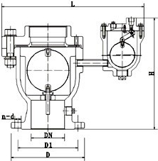 自動補氣排氣閥結(jié)構(gòu)圖